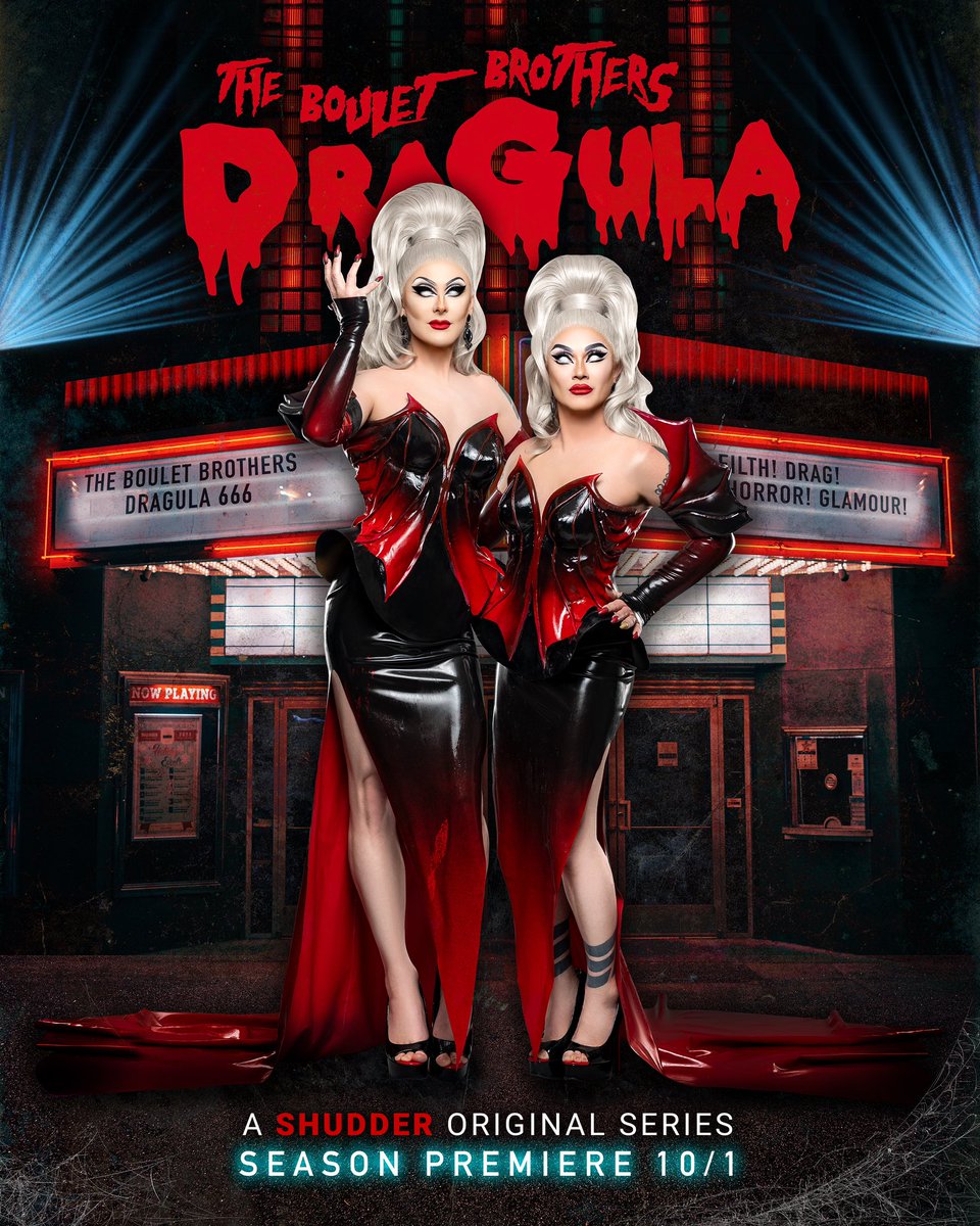 Get ready for a thrilling new season of The Boulet Brothers’ Dragula, premiering 10/01/2024! Join us for a supersized 90-minute first episode on <a href="/Shudder/">Shudder</a> (and AMC+). In the meantime, dive into all the gory details in this <a href="/Variety/">Variety</a> exclusive: variety.com/2024/tv/news/t…
