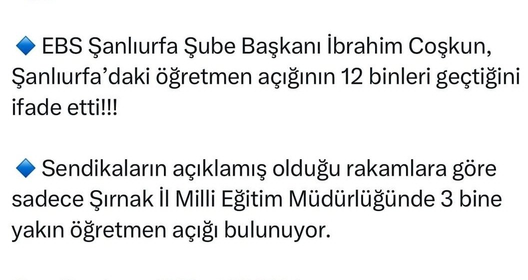 Çözüm çok basit : #alandeğişikliği ile <a href="/tcmeb/">Millî Eğitim Bakanlığı</a> ihtiyaç duyduğu şehirlere İL DIŞI TERCİH seçeneğini vererek, ikinci lisans diplomasına sahip, uzmanı olduğu alanda çalışmak isteyen öğretmenlerimizin daha verimli olacağı alana geçişlerini yapmaktır.

KAZAN&amp;KAZAN

<a href="/AVATANURUNA/">Ahmet VATANUĞRUNA</a>