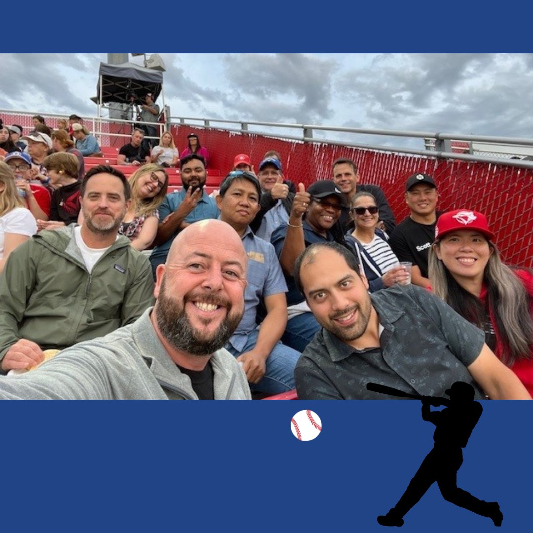 Our BC team had a swingingly good time cheering on the  Vancouver Canadians play at Nat Bailey Stadium this August, capped off with a spectacular fireworks display!