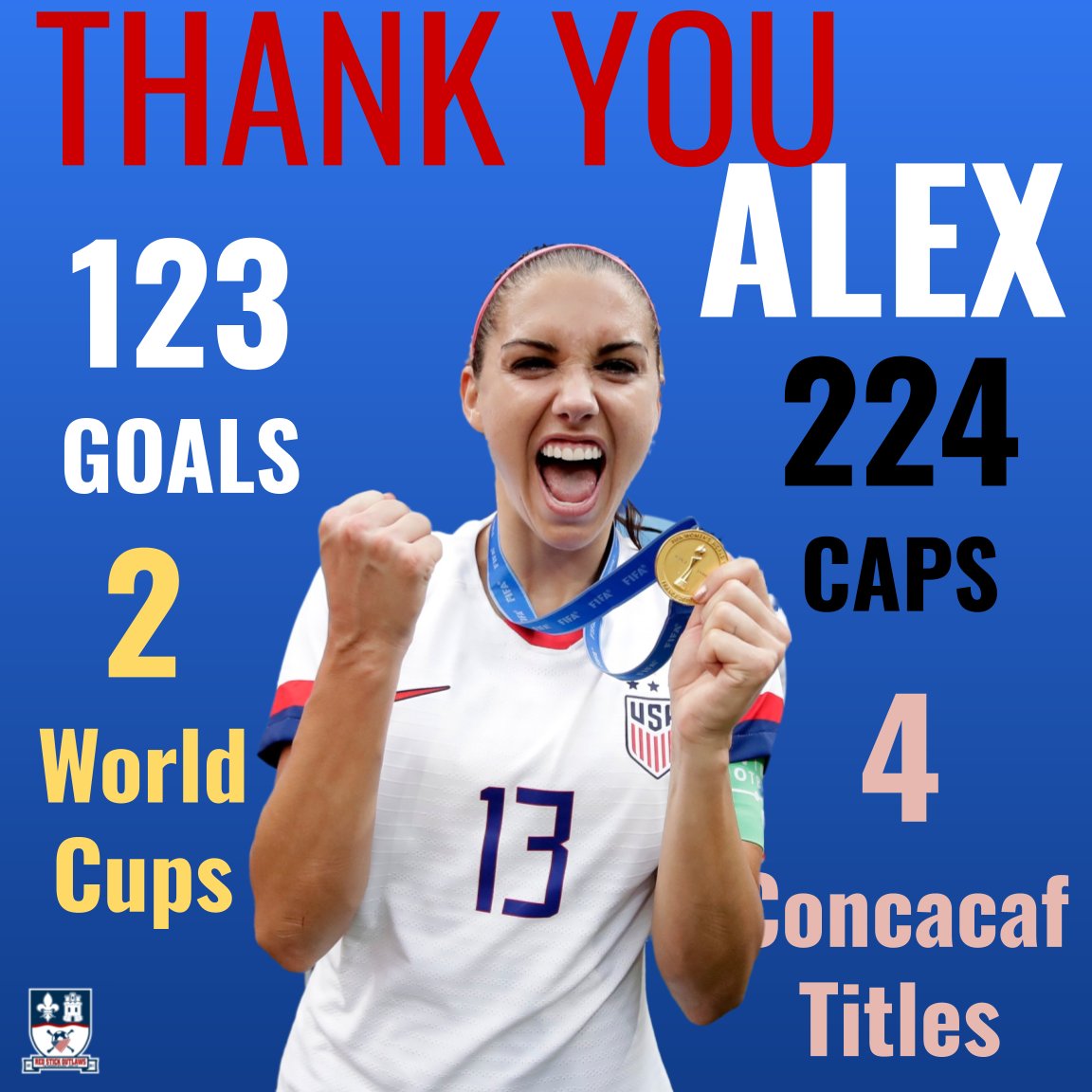 An Icon, Alex Morgan!