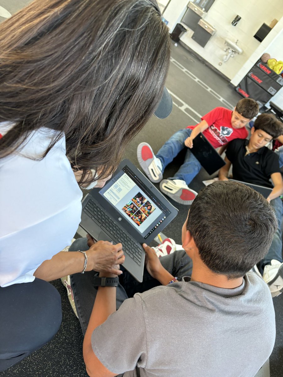 Deborah Diaz (@hanksmstech) on Twitter photo Our Cavaliers are so engaged using g <a href="/magicschoolai/">MagicSchool AI 💜 🪄✨</a> to create Public Service Announcement about leading healthy lifestyles. They used sentence starters and <a href="/creativecloud/">Adobe Creative Cloud</a> to create posters and commercials! We are MAGIC!! Our Cavaliers are so engaged using g <a href="/magicschoolai/">MagicSchool AI 💜 🪄✨</a> to create Public Service Announcement about leading healthy lifestyles. They used sentence starters and <a href="/creativecloud/">Adobe Creative Cloud</a> to create posters and commercials! We are MAGIC!!