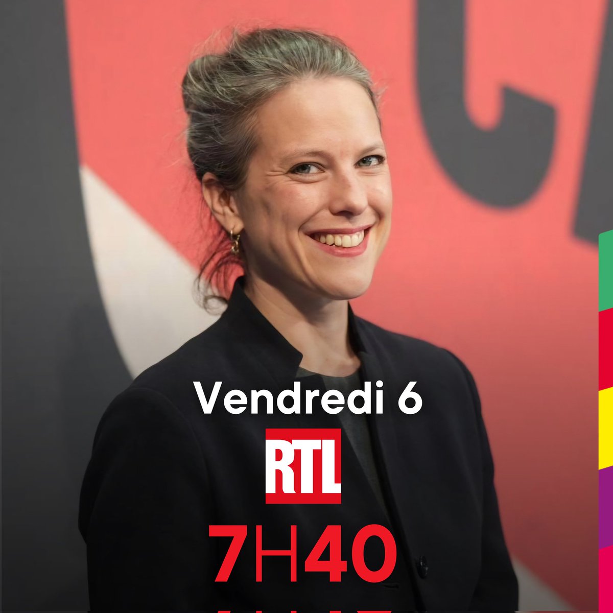 Lucie Castets tweet media