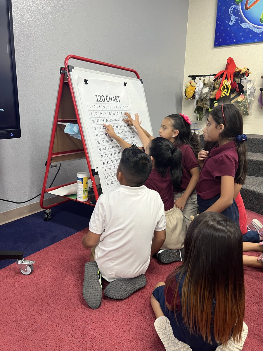 PLC in the library <a href="/yeswarriors1/">Ysleta Elementary School</a> means working on math facts! We are getting Math BEE ready!  <a href="/YISDLibServices/">YISD Library Services</a>