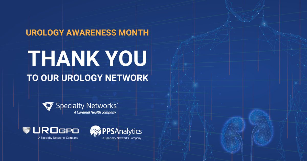 We extend our deepest gratitude to the dedicated members of UroGPO, representing more than 800 independent Urology practices in 49 states. As we observe #UrologyAwarenessMonth, we celebrate the incredible work of our members, industry partners, &amp; the broader community.