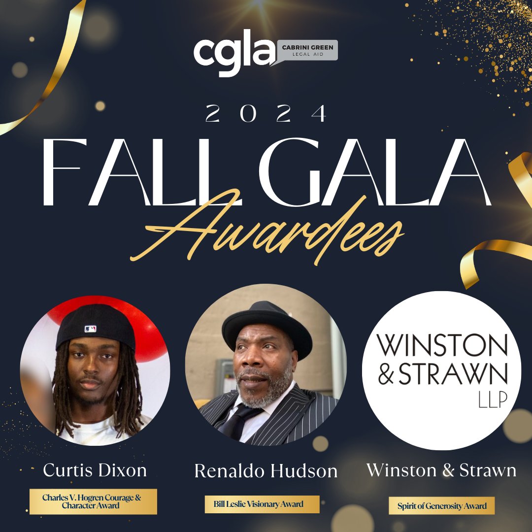 Illinois Prison Project (@ilprisonproject) on Twitter photo We are so thrilled to announce that Renaldo Hudson, IPP's director of education, will be honored with the Bill Leslie Visionary Award at the <a href="/CGLA/">Cabrini Green Legal Aid</a> Fall Gala on Sept. 5. IPP's intake coordinator Vincent Boggan will join the Guest Artist Panel. Join the fun: cgla.net/annual-fall-ga… We are so thrilled to announce that Renaldo Hudson, IPP's director of education, will be honored with the Bill Leslie Visionary Award at the <a href="/CGLA/">Cabrini Green Legal Aid</a> Fall Gala on Sept. 5. IPP's intake coordinator Vincent Boggan will join the Guest Artist Panel. Join the fun: cgla.net/annual-fall-ga…