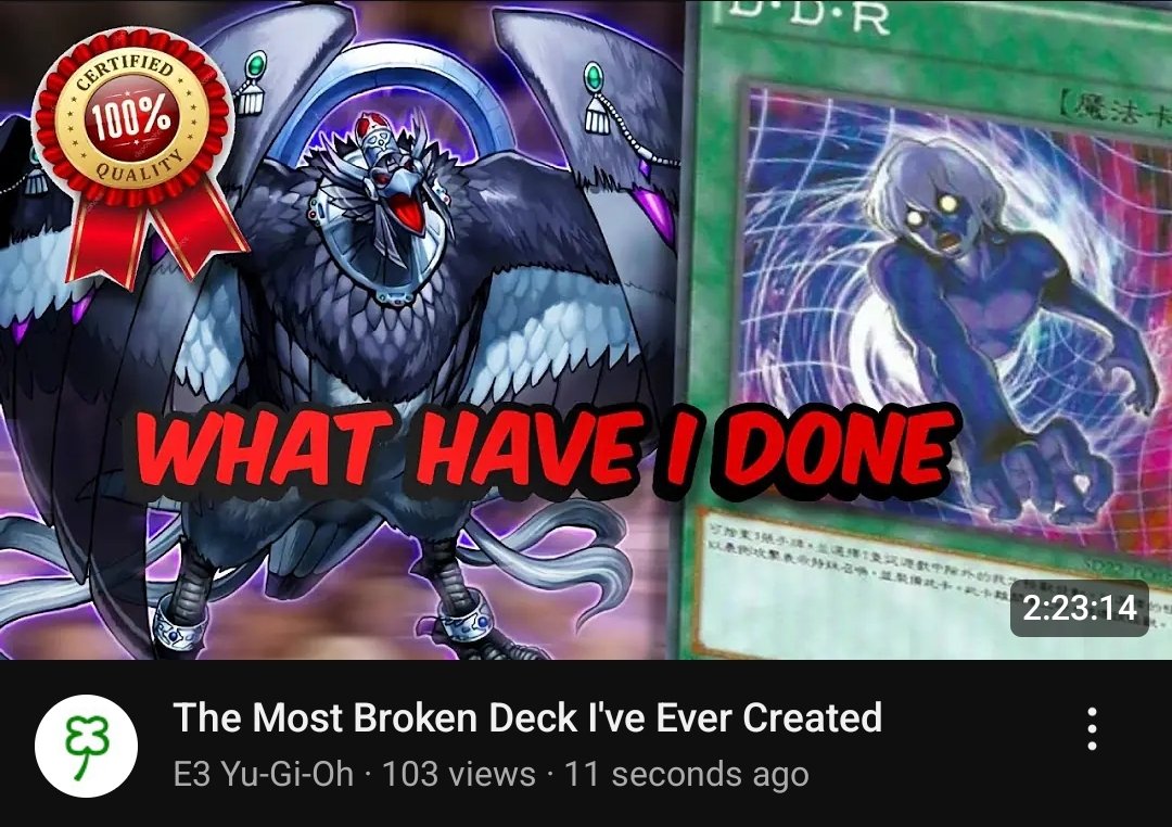 It's finally here. A lot of work went into this list and this video. If you're a modern player defecting from modern yugioh, this is the perfect edison deck for you (full combo no purple cards etc) 

It plays like a dream 

Link in reply