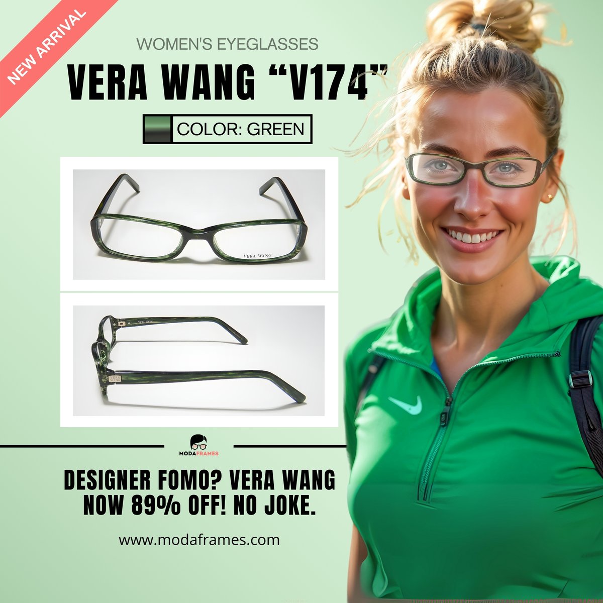 ModaFrames's tweet image. 👓 DESIGNER ALERT: Vera Wang V174 Eyeglasses 88% OFF! 👓
🛒 modaframes.com/products/vera-…
🔥 Was $230, Now ONLY $26.74!
🔥 Chic Green &amp;amp; Bold Burgundy
🔥 Premium acetate frames

Ready to look fabulous? 
👇 More details in thread!

#VeraWang #EyewearDeals #ModaFrames