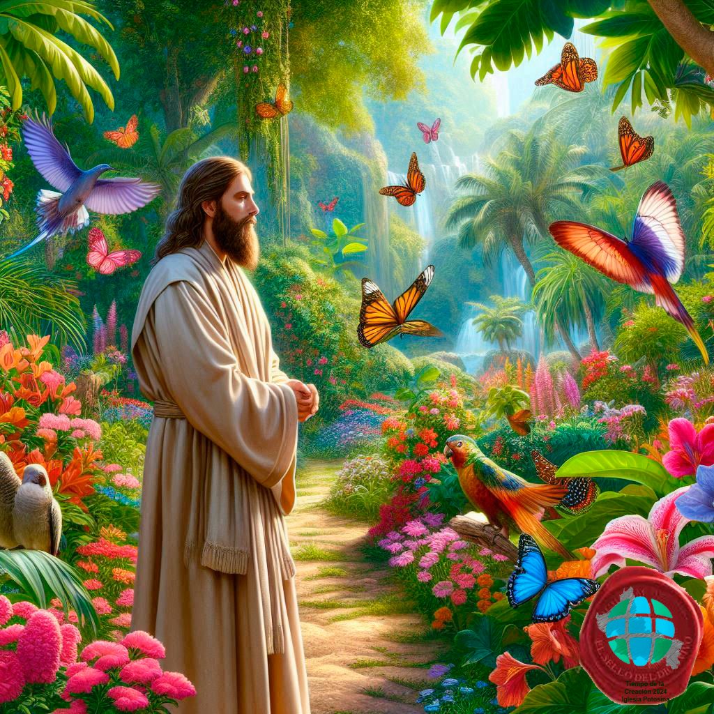 CasaComunSLP's tweet photo. "Entonces el señor Dios tomó al hombre y lo puso en el huerto del Edén, para que lo cultivara y lo cuidara".  Gn 2, 15

El mandato de cultivar y cuidar el jardín del Edén para Adán implicaba mucho más que una simple tarea. 

https://t.co/3EGW0nOCZT
#casacomunslp #LaudatoSi https://t.co/ca9bgEYBG9
