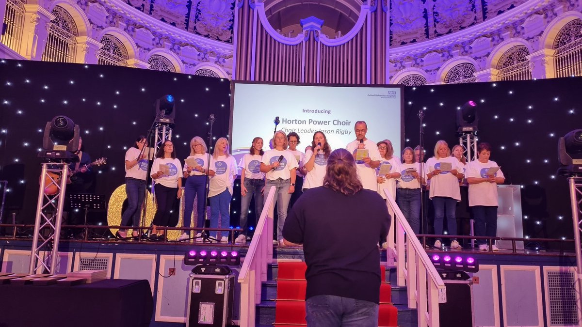 DouglasGraham_'s tweet photo. The wonderful Horton Power Choir opening the #OUHAwards24 So proud that @OxHospCharity supports this event to say such a well deserved thanks to all @OUHospitals staff. Every one of them a star. https://t.co/GyfK2vwD6L