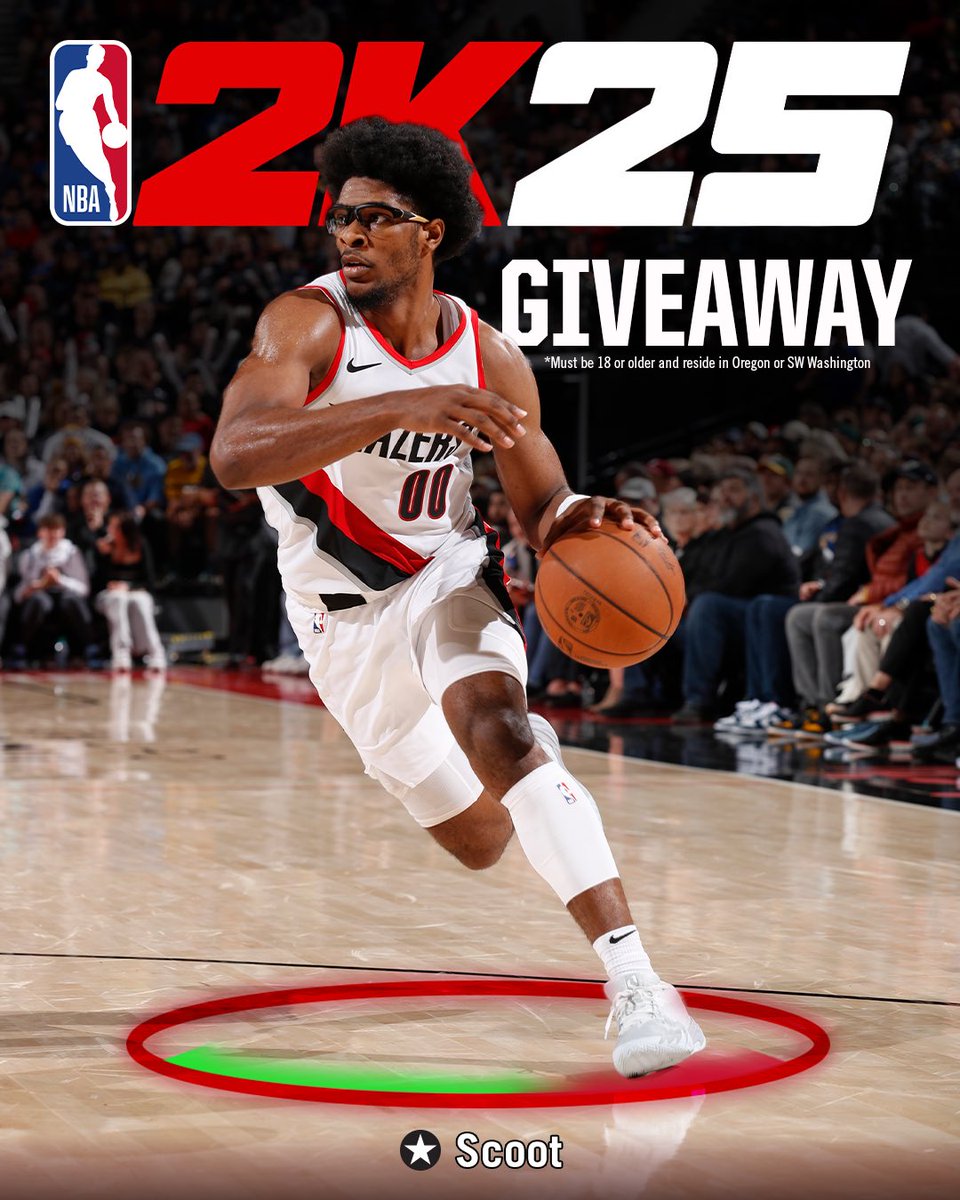 Portland Trail Blazers (@trailblazers) on Twitter photo 🏀 NBA 2K25 GIVEAWAY 🏀
Rules:
- Follow <a href="/trailblazers/">Portland Trail Blazers</a>
- Like & RT this post
- Comment Xbox or Playstation
*Winners will be notified 9AM PST, SEP 6th 🏀 NBA 2K25 GIVEAWAY 🏀
Rules:
- Follow <a href="/trailblazers/">Portland Trail Blazers</a>
- Like & RT this post
- Comment Xbox or Playstation
*Winners will be notified 9AM PST, SEP 6th