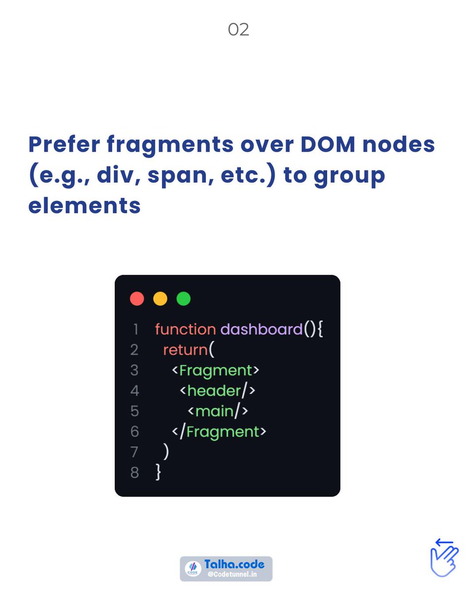 talha_code's tweet image. React tips for begginer
.
.
.
.
.
.
#react #reactjs #javascript #tips #GOATReview #PakistanCricket #TheGOAT #Pakistan #teachersday2024 #Russia