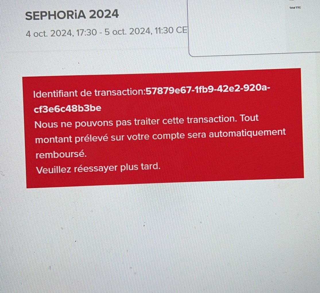Thyashii's tweet photo. J’espère ils vont rembourser ☠️ #sephoria https://t.co/j6h1mmqabp