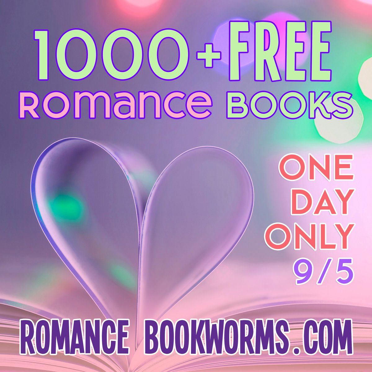 Today's the big day! More than 1000 free romance books! Grab 'em while they're hot at romancebookworms.com !

#romancebooks #romancereaders #romancenovels #HistoricalRomance #readingforpleasure #booklovers #bookworms #romance