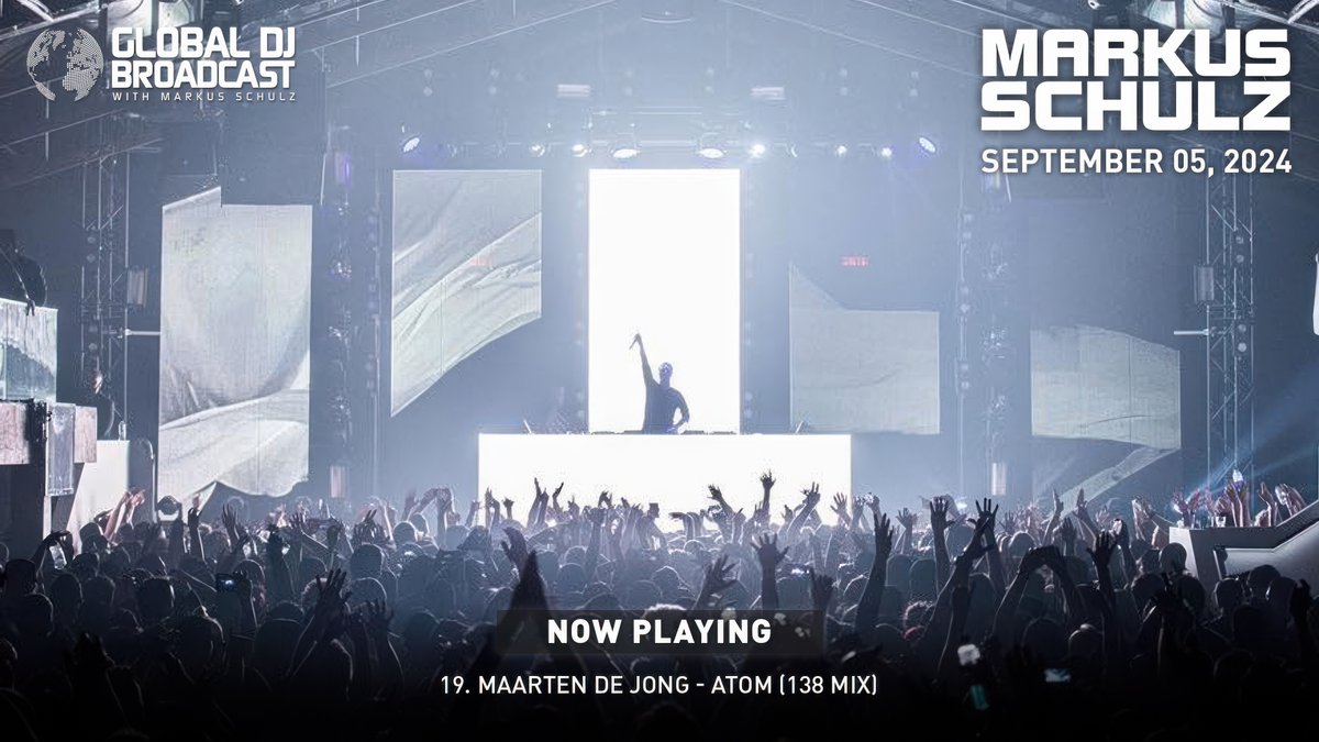 19. <a href="/djmaartendejong/">Maarten de Jong</a> - Atom (138 Mix) #gdjb

youtube.com/watch?v=4l7Sdw…