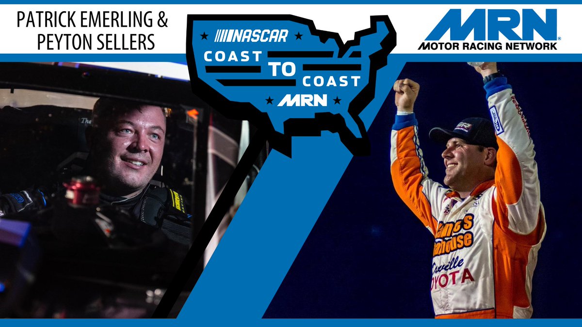 NASCAR Coast to Coast | 9.5.2024

<a href="/chriswilner26/">Chris Wilner</a> &amp; <a href="/KyleRRickey/">Kyle Rickey</a> are joined by <a href="/PatrickEmerling/">Patrick Emerling</a> &amp; <a href="/PeytonSellers/">Peyton Sellers</a>!

📺 Watch: youtu.be/ZpRJGUC0AVQ
📻 Listen: art19.com/shows/nascar-c…

#AskMRN | <a href="/NASCARRegional/">NASCAR Regional</a>