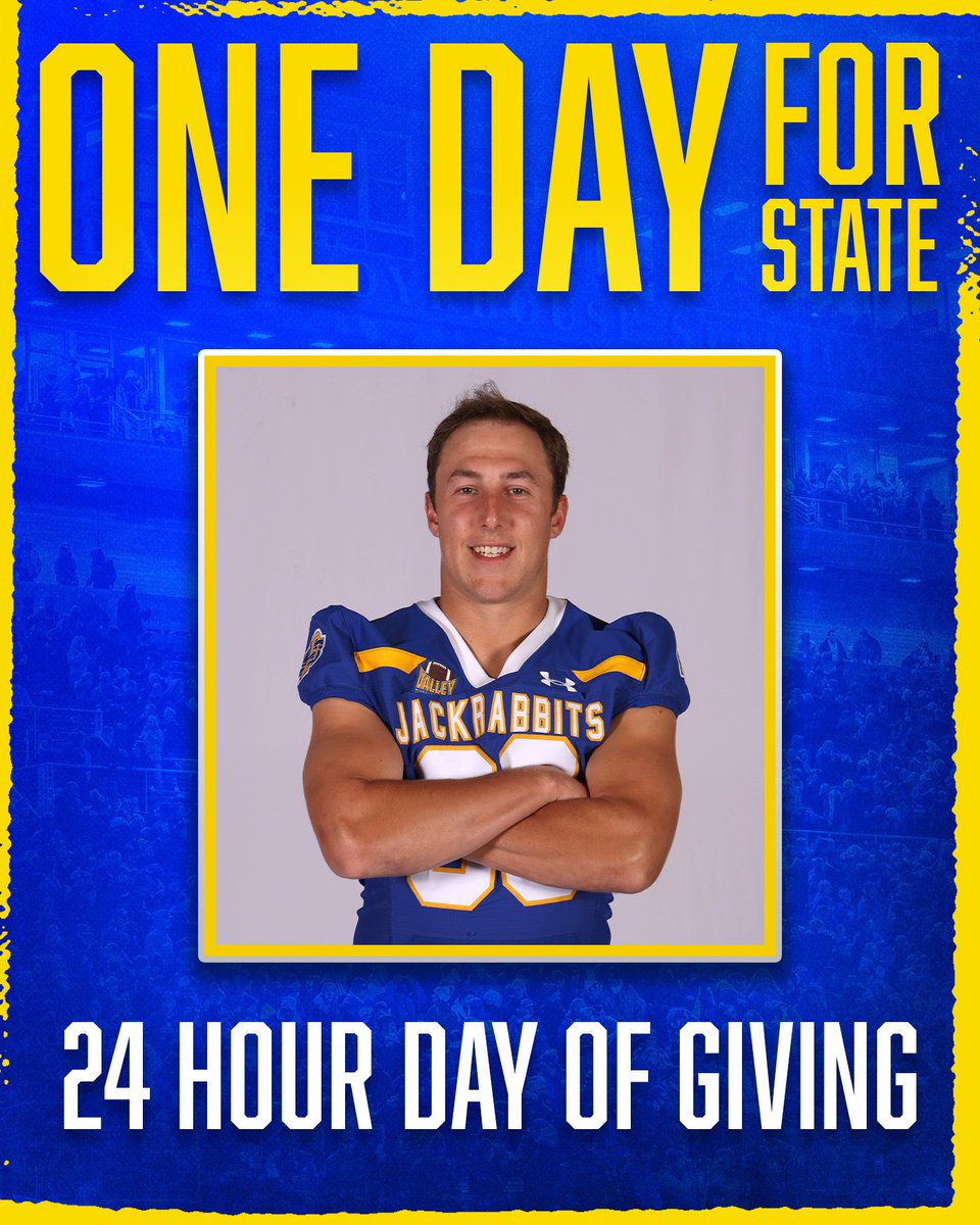 patrick_hoff11's tweet image. It’s One Day for State! Please consider donating and helping out. Anything is appreciated!

givenow.sdstatefoundation.org/one-day-for-st…