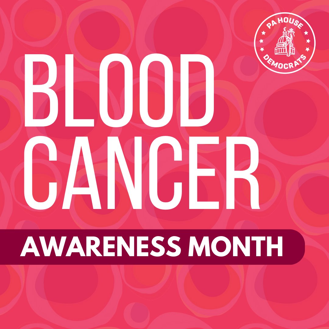 Blood cancers account for about 10% of all diagnosed cancers in the U.S. To learn more about how you can help,  visit bloodcancermonth.org.