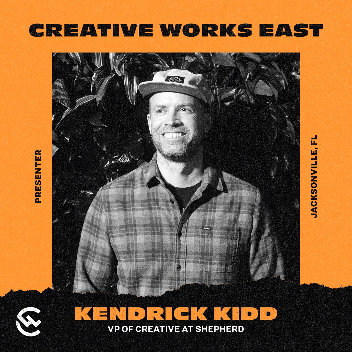 Creative Works (@cworksco) on Twitter photo 🎙️ PRESENTER: Kendrick Kidd 🎙️
We’re excited to welcome Kendrick Kidd, VP of Creative at <a href="/_shepherdagency/">shepherd agency</a>, to #cwcEAST! Kendrick's expansive portfolio covers everything from apparel and skateboards to beer packaging and logos. Check out Kendrick’s work at kendrickkidd.com. 🎙️ PRESENTER: Kendrick Kidd 🎙️
We’re excited to welcome Kendrick Kidd, VP of Creative at <a href="/_shepherdagency/">shepherd agency</a>, to #cwcEAST! Kendrick's expansive portfolio covers everything from apparel and skateboards to beer packaging and logos. Check out Kendrick’s work at kendrickkidd.com.