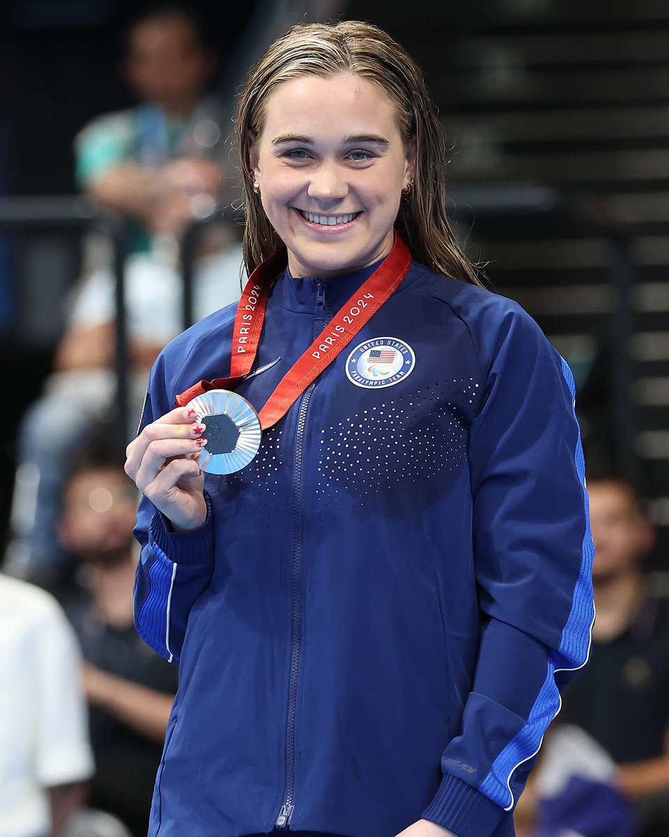 SILVER MEDALIST 🥈

So incredibly proud of Ali Truwit ’22, who finished second in the 400m freestyle S10 for Team USA at the Paralympic Games in Paris.

📷 | @gettyimages

#ThisIsYale | #ParalympiansMadeHere