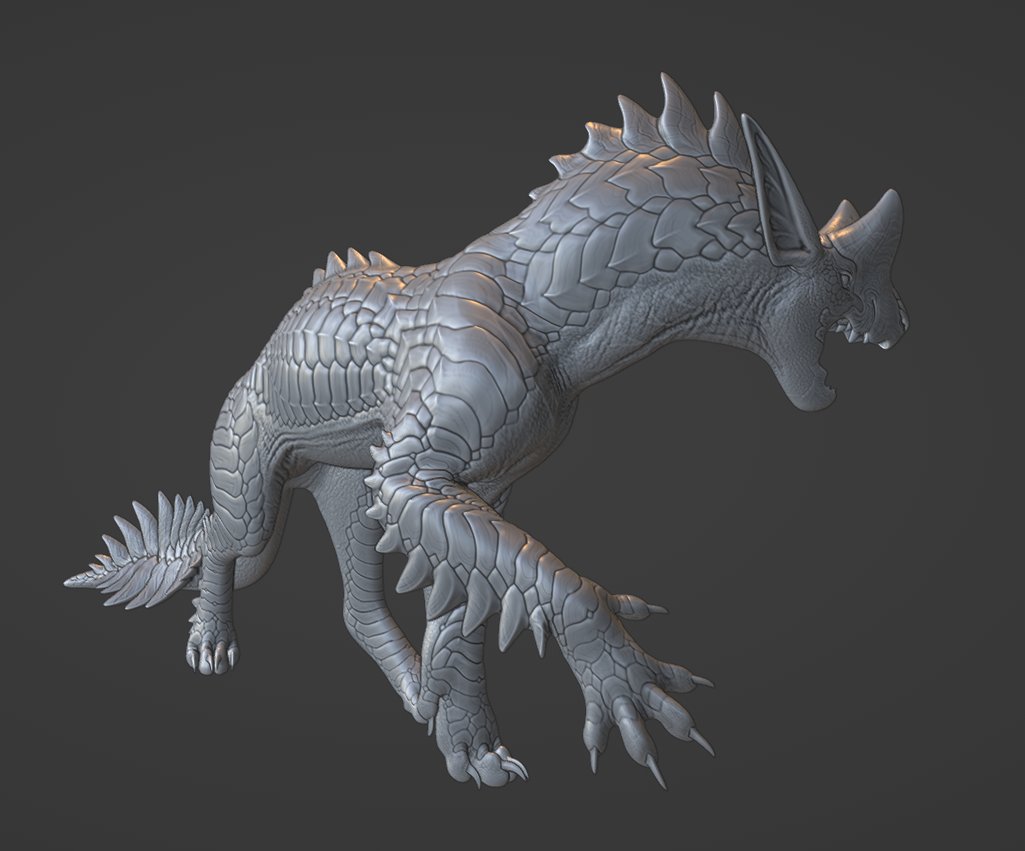 gamers--behold! the venari high res model has been COMPLETED and fully RIGGED! it'll be ready to play in-game real soon 👀 #Untamed