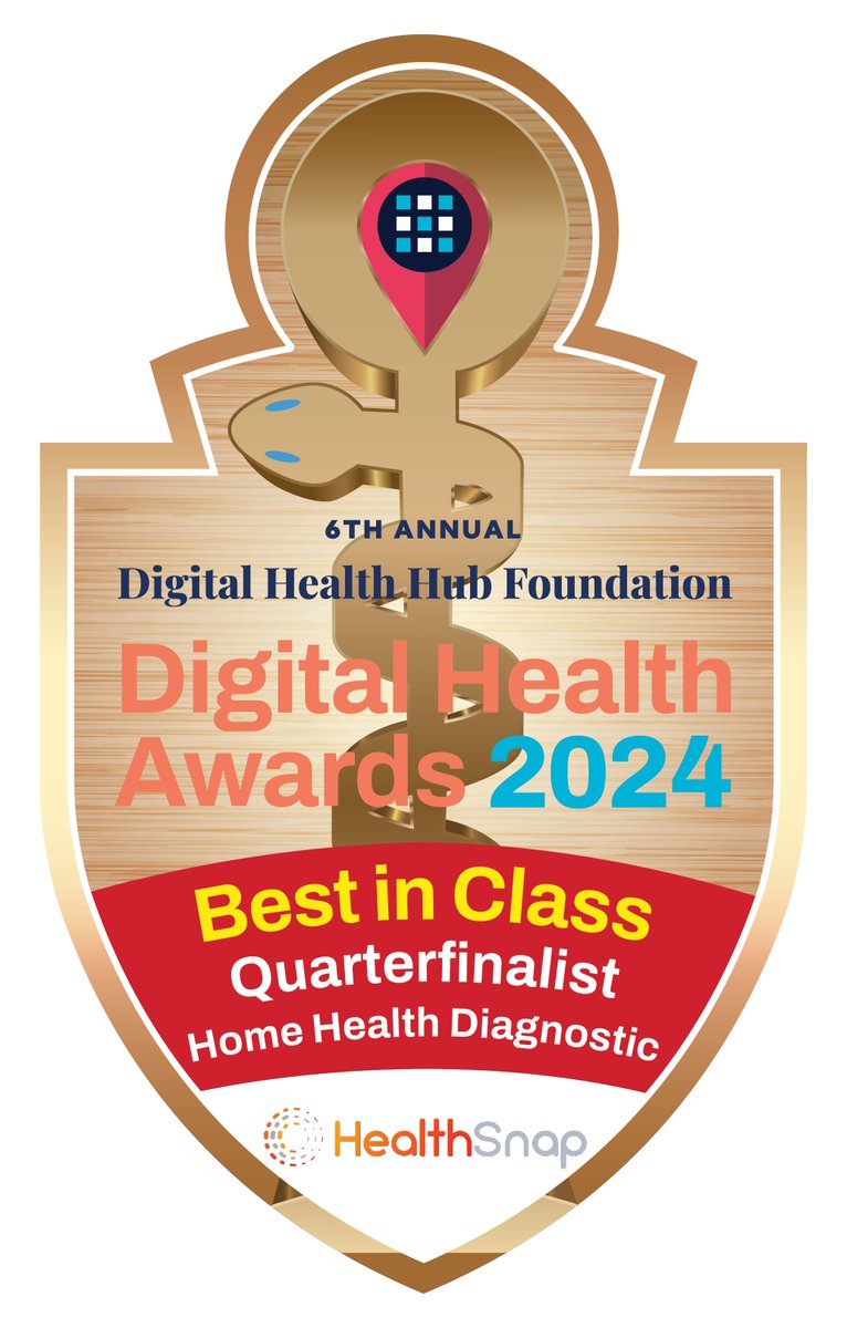 HealthSnap (@myhealthsnap) on Twitter photo HealthSnap is proud to announce we were selected from thousands of companies as a Quarterfinalist for the 2024 <a href="/DigiHlthHubFdn/">Digital Health Hub Foundation</a> Awards in the Best in ClassĀ - #HomeHealthDiagnostic category!
digitalhealthhub.org/awards/2024/20ā¦
#healthcare #digitalhealth #RPM #CCM #PCM #virtualcaremanagement HealthSnap is proud to announce we were selected from thousands of companies as a Quarterfinalist for the 2024 <a href="/DigiHlthHubFdn/">Digital Health Hub Foundation</a> Awards in the Best in ClassĀ - #HomeHealthDiagnostic category!
digitalhealthhub.org/awards/2024/20ā¦
#healthcare #digitalhealth #RPM #CCM #PCM #virtualcaremanagement