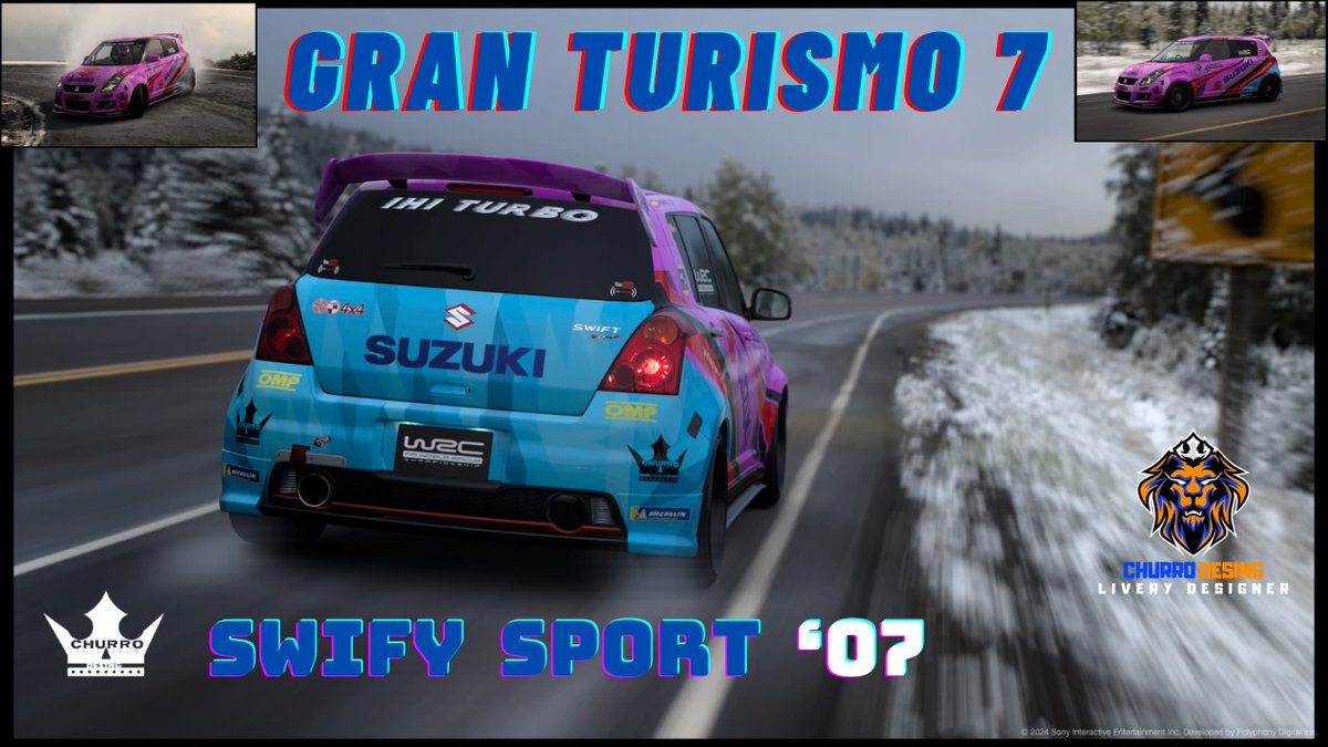 Gran turismo 7, diseños para la comunidad, podéis ver el diseño completo en mi canal de YouTube.💪🔥🔥🔥
youtu.be/3MAUO3-ECig?si…