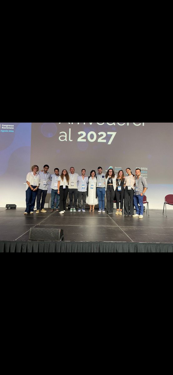 Last postcard from #SCI2024: our postdoc Lorenzo Arnal Valles, our PhD student Giulia Coffetti and group picture. See you soon!✨️🎉🧨