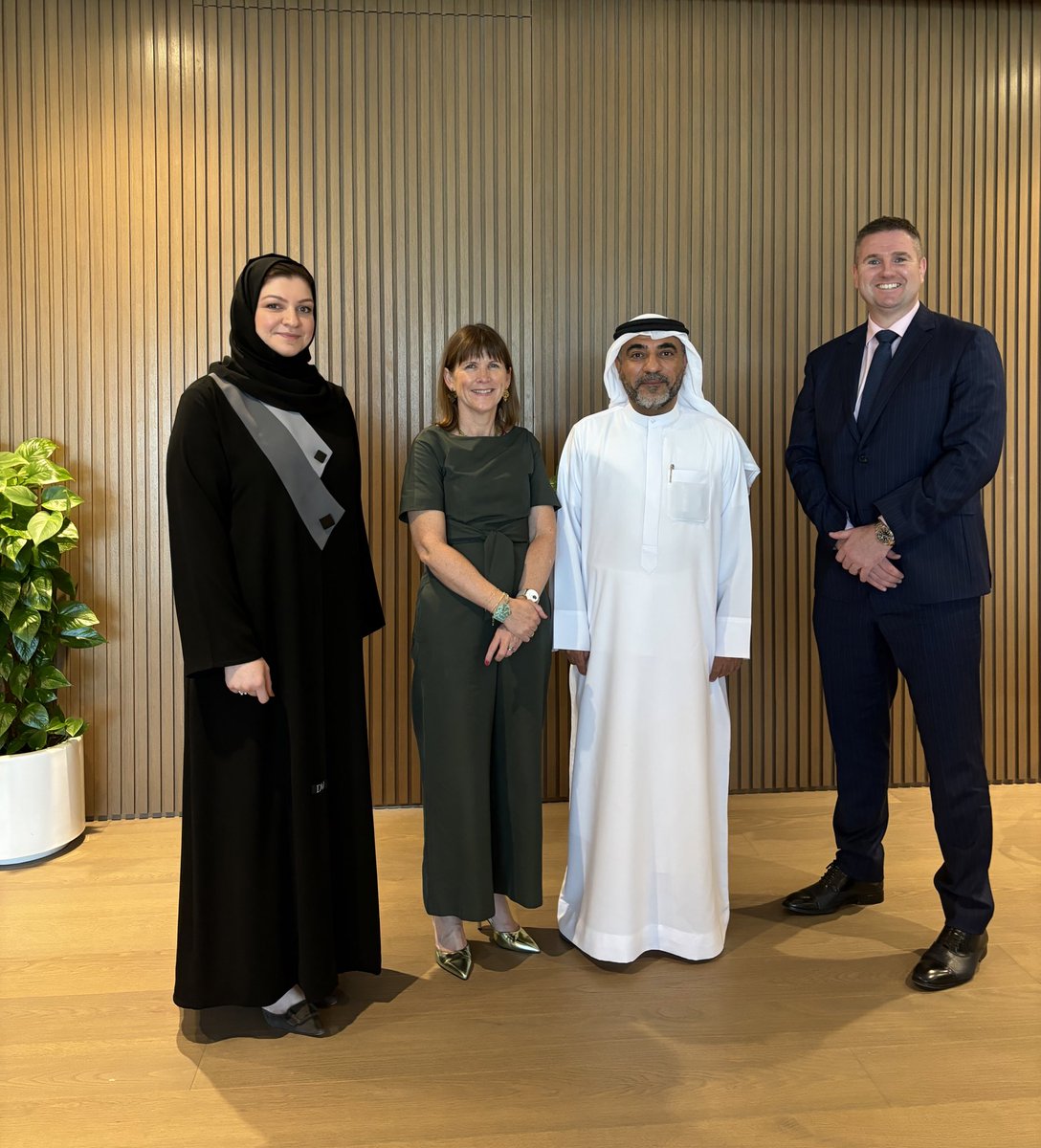 Alison Milton, Ambassador of Ireland (@ieambuae) on Twitter photo <a href="/sharjahairport/">مطار الشارقة</a> <a href="/sharjah24/">الشارقة24</a> <a href="/AUSharjah/">American University of Sharjah</a> <a href="/sharjah2channel/">Sharjah 2</a> <a href="/sharjahart/">SharjahArtFoundation</a> <a href="/IMMAIreland/">IMMA</a> <a href="/biennalesydney/">Biennale of Sydney</a> <a href="/culture_ireland/">Culture_Ireland</a> <a href="/CreativeIreland/">Creative Ireland</a> <a href="/ScreenIreland/">Screen Ireland</a> <a href="/DeptCultureIRL/">Department of Culture, Communications and Sport</a> <a href="/AntoynDelcourt/">Antoine Delcourt</a> <a href="/BelgiuminUAE/">Belgium in the UAE</a> <a href="/IrelandEmbUAE/">Irish Embassy UAE</a> And last but not least, together with <a href="/EI_MENA/">Enterprise Ireland MENA</a>, met with CEO Hussain Al Mahmoudi and Dr. Asma at <a href="/srtipark/">Sharjah Research, Technology & Innovation Park</a>. Again exchanged exciting ideas for future collaboration. Lots to learn from each other. Go Sharjah - Ireland 🇮🇪 relations! <a href="/sharjahairport/">مطار الشارقة</a> <a href="/sharjah24/">الشارقة24</a> <a href="/AUSharjah/">American University of Sharjah</a> <a href="/sharjah2channel/">Sharjah 2</a> <a href="/sharjahart/">SharjahArtFoundation</a> <a href="/IMMAIreland/">IMMA</a> <a href="/biennalesydney/">Biennale of Sydney</a> <a href="/culture_ireland/">Culture_Ireland</a> <a href="/CreativeIreland/">Creative Ireland</a> <a href="/ScreenIreland/">Screen Ireland</a> <a href="/DeptCultureIRL/">Department of Culture, Communications and Sport</a> <a href="/AntoynDelcourt/">Antoine Delcourt</a> <a href="/BelgiuminUAE/">Belgium in the UAE</a> <a href="/IrelandEmbUAE/">Irish Embassy UAE</a> And last but not least, together with <a href="/EI_MENA/">Enterprise Ireland MENA</a>, met with CEO Hussain Al Mahmoudi and Dr. Asma at <a href="/srtipark/">Sharjah Research, Technology & Innovation Park</a>. Again exchanged exciting ideas for future collaboration. Lots to learn from each other. Go Sharjah - Ireland 🇮🇪 relations!