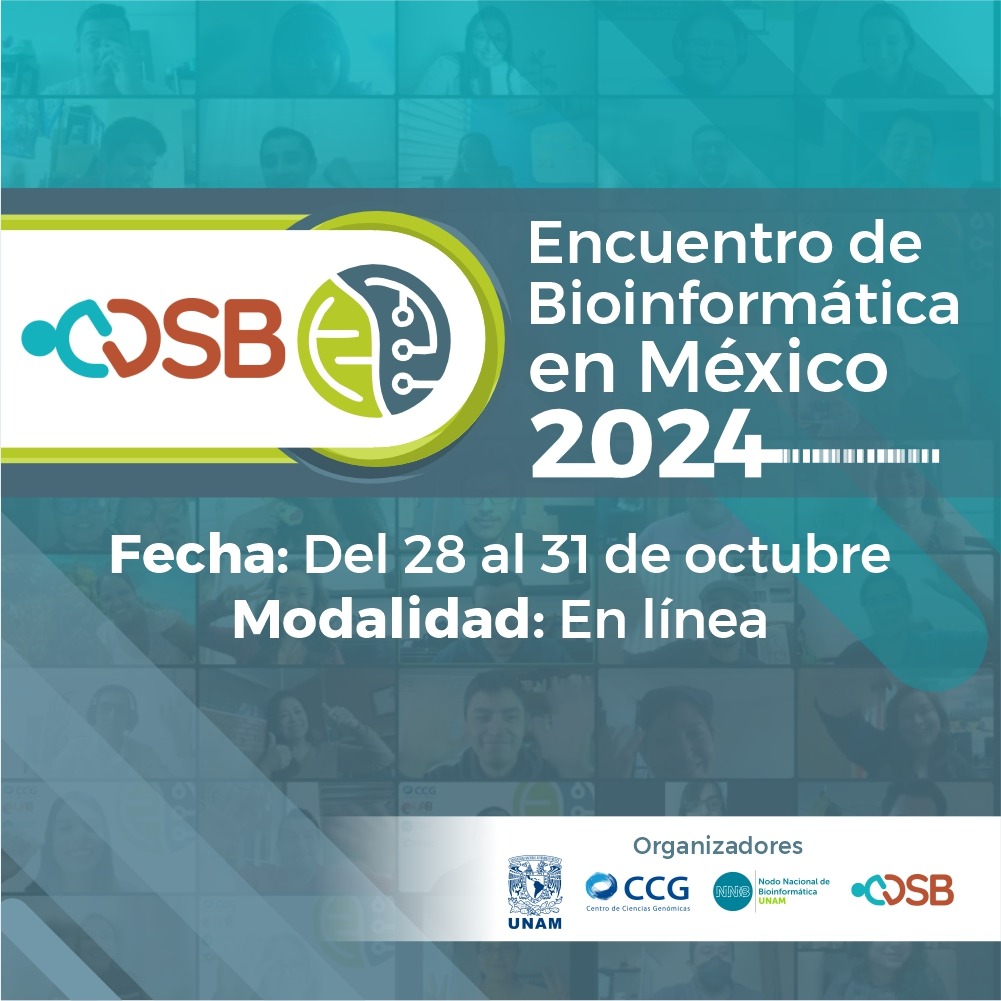 NNB-UNAM (@nnb_unam) on Twitter photo No te quedes fuera del #EBM2024 y❗️obtén un descuento de 5% en la cuota de inscripción❗️
👩🏫Gestión y análisis de datos para la investigación metagenómica
👩🏫Desarrollo de paqueterías de R/Bioconductor
Más info: nnb.unam.mx/EBM2024/
<a href="/RBioinformatica/">Red Mexicana de Bioinformática</a> <a href="/ccg_unam/">CCG UNAM</a> <a href="/CDSBMexico/">ComunidadBioInfo</a> No te quedes fuera del #EBM2024 y❗️obtén un descuento de 5% en la cuota de inscripción❗️
👩🏫Gestión y análisis de datos para la investigación metagenómica
👩🏫Desarrollo de paqueterías de R/Bioconductor
Más info: nnb.unam.mx/EBM2024/
<a href="/RBioinformatica/">Red Mexicana de Bioinformática</a> <a href="/ccg_unam/">CCG UNAM</a> <a href="/CDSBMexico/">ComunidadBioInfo</a>