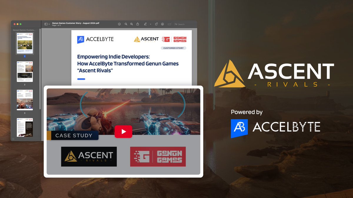 AccelByte tweet media