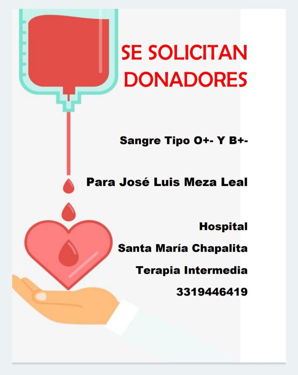 soyjuantavares's tweet photo. Donemos vida y también  un rtwt https://t.co/ynAPUaXcsT