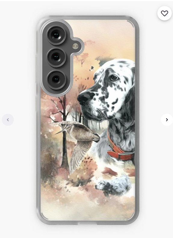 DesignedSo24526's tweet image. Woodcock hunting with a setter , Art Samsung Galaxy Phone Case
redbubble.com/i/samsung-case…
#setterlove #setter