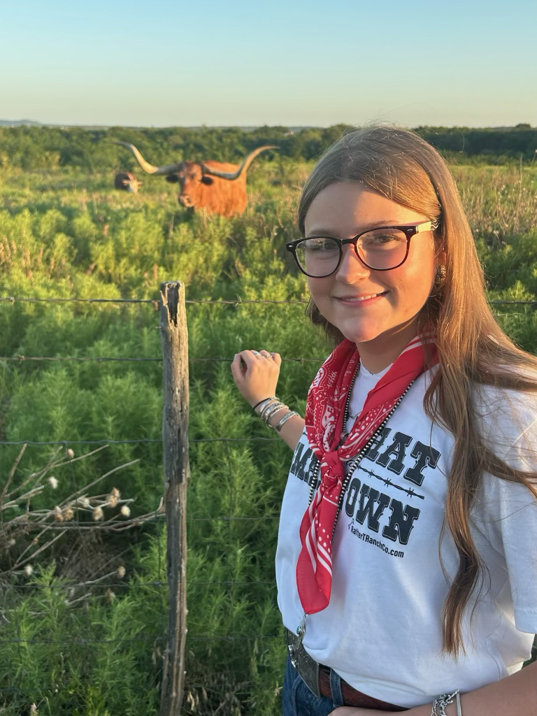What does retirement for a Herd steer look like? Here's Brown Sugar with green pastures and extra love.