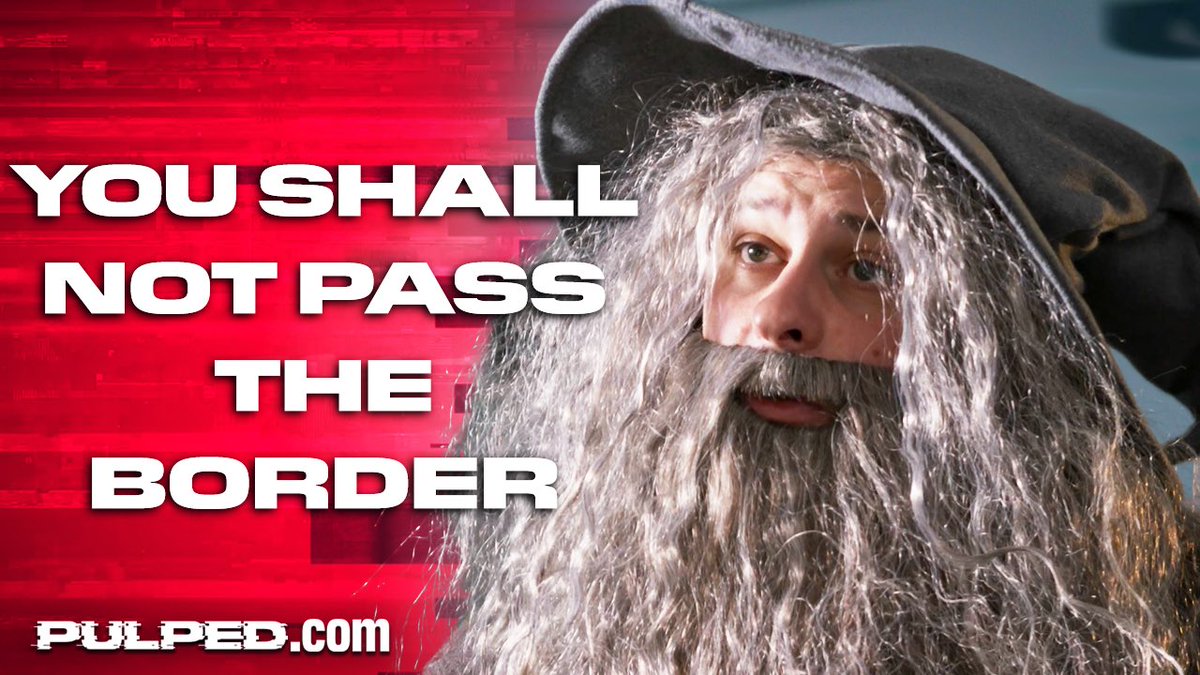So THAT’S why they called him Gandalf the White 🤯

“Mordor Patrol” is out NOW!

youtu.be/4uxFu4bO6-0