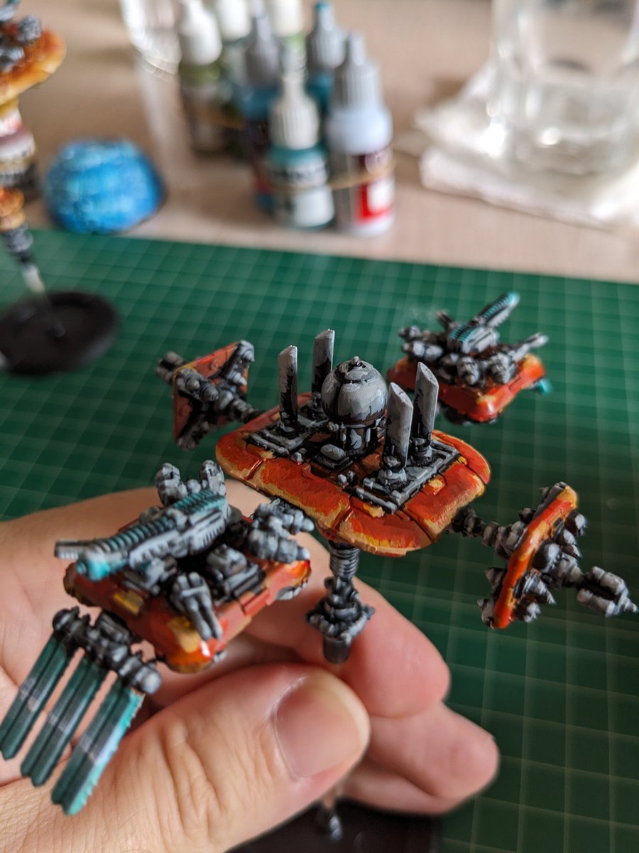 isorna's tweet image. Terminando cosas para las demos de #DropFleetCommander de @TTCombat para las @freakwarsmadrid en @battletricks