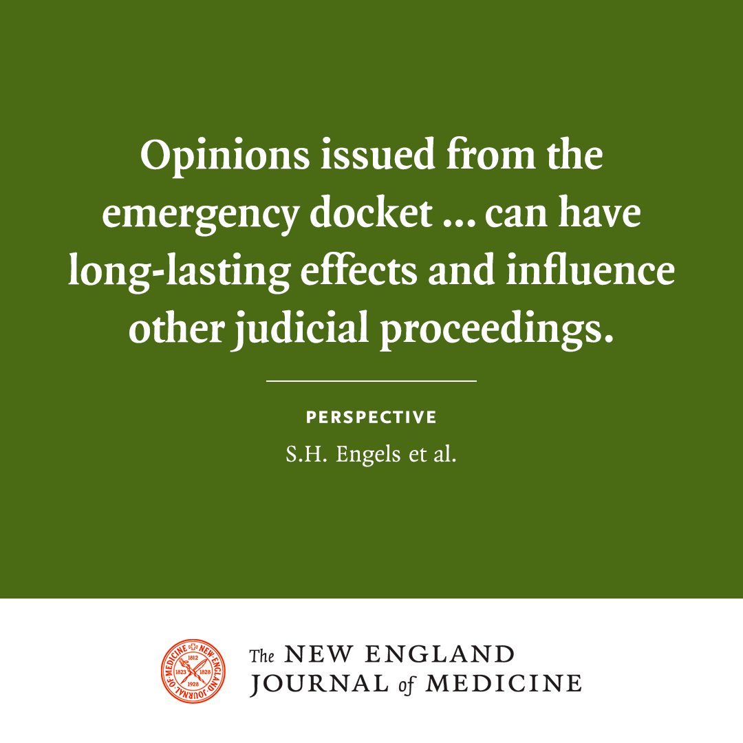 In June 2024, the Supreme Court issued an order halting implementation of a regulation intended to limit the interstate spread of ozone-forming emissions. The decision could endanger human health. Read the full Perspective: nej.md/3AKxNZ2
