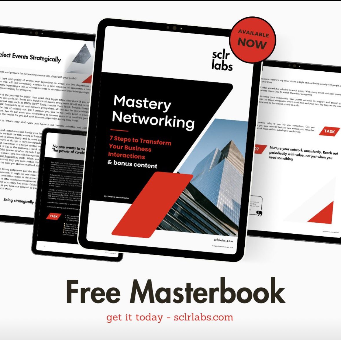 Introducing our latest e-Master Guide for entrepreneurs who are making their first steps into networking and those who are looking to take their networking game to the next level.  Enjoy! lnkd.in/eY7gWUVF