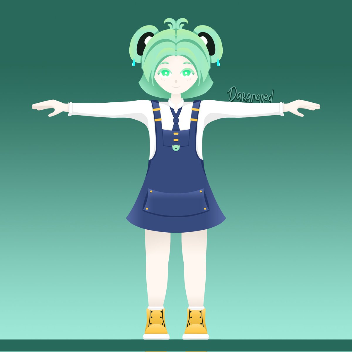 She's gonna be turned into 3D soon™.