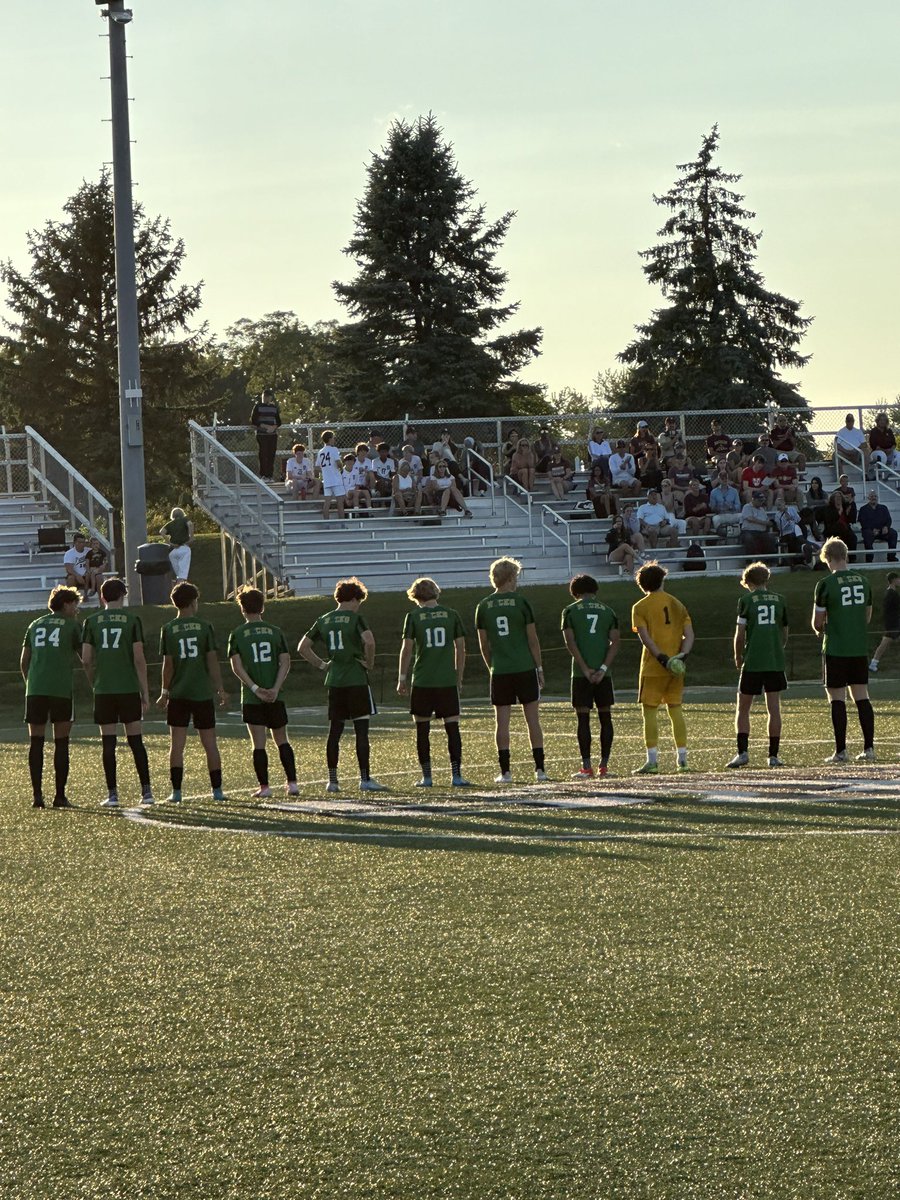 Starters for tonights Home Game VS Brebeuf☘️⚽️ #GOROCKS