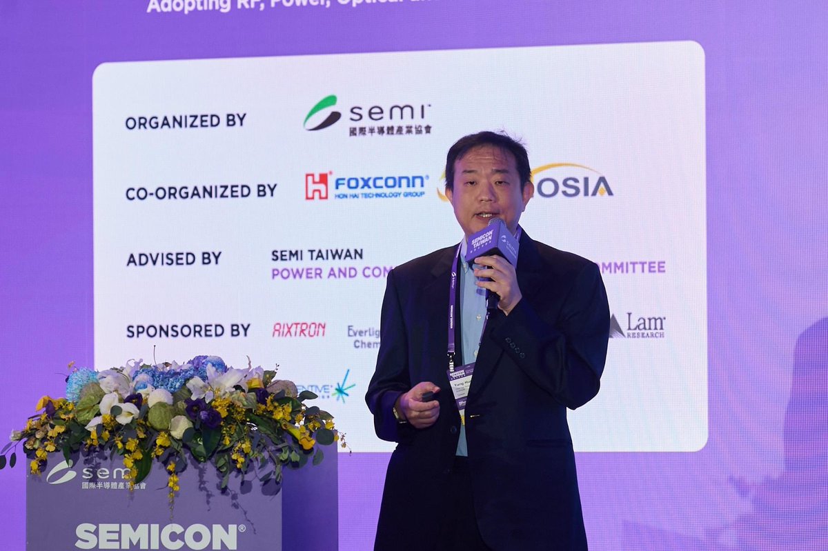 HonHai_Foxconn's tweet photo. At #SEMICON 2024 Hon Hai Research Institute (HHRI) joined the discussion of experts from Broadcom, Infineon, Skyworks, and Texas Instruments, sharing insights on cutting-edge developments like silicon photonics and automotive electronics.
#NExTForum #Semiconductors #Innovation https://t.co/0hwnx83gKS