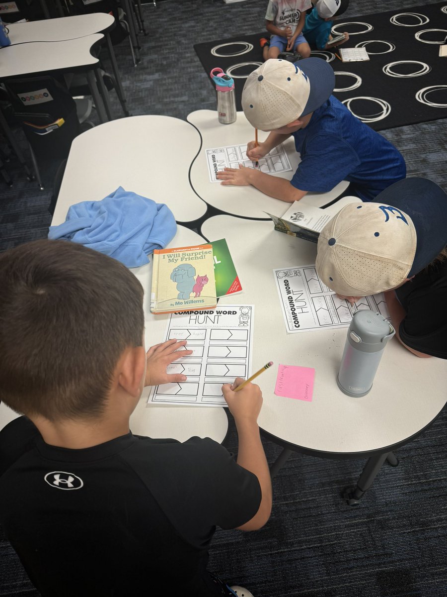 MrsHinz2nd's tweet image. Going on a compound word hunt in our books! @BeckElem