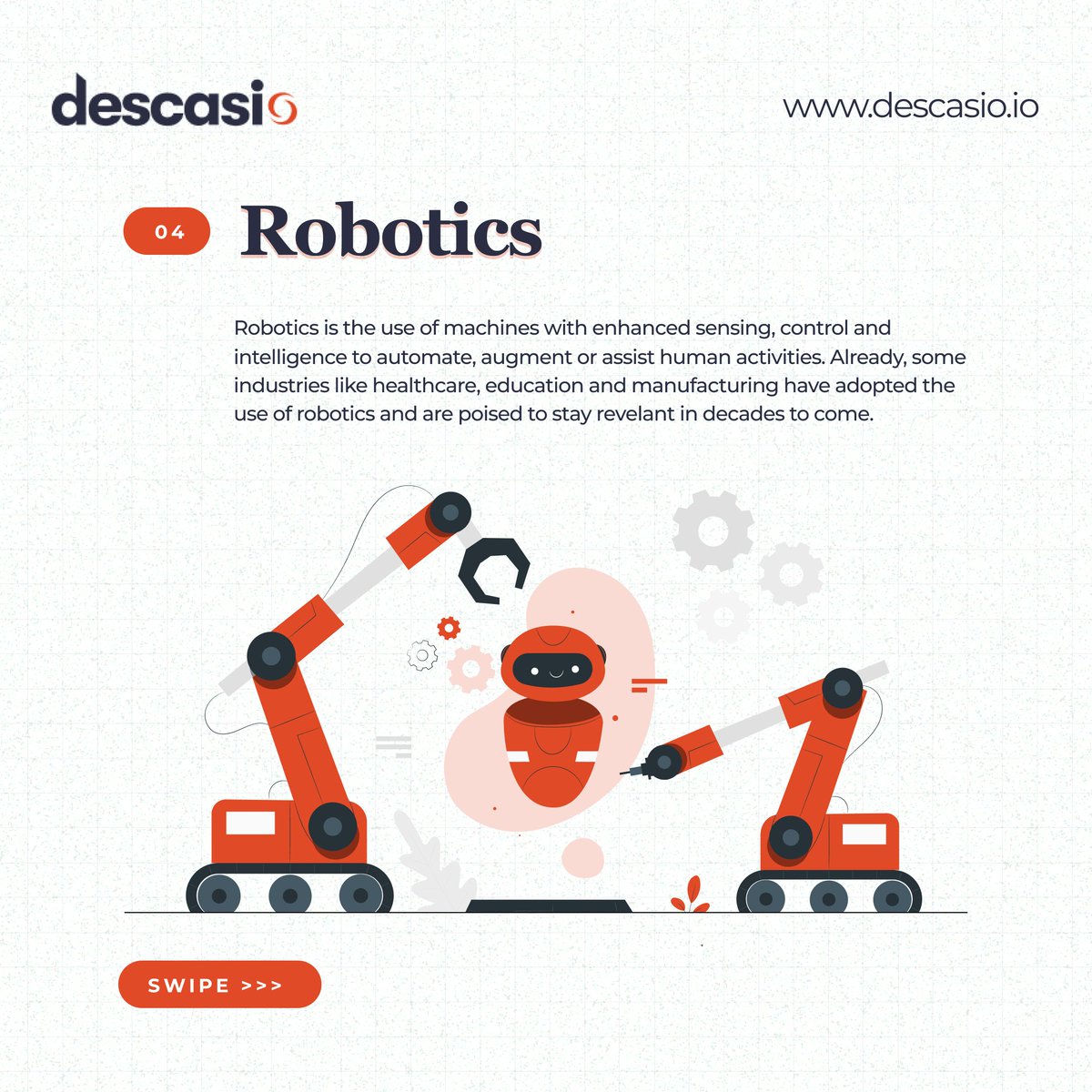 Descasiofficial's tweet image. You can add your own Technologies of the future you think businesses should adopt below in the comment section.

2/2

#Tools #Descasio #ArtificialIntelligence #AugmentedReality #VirtualReality