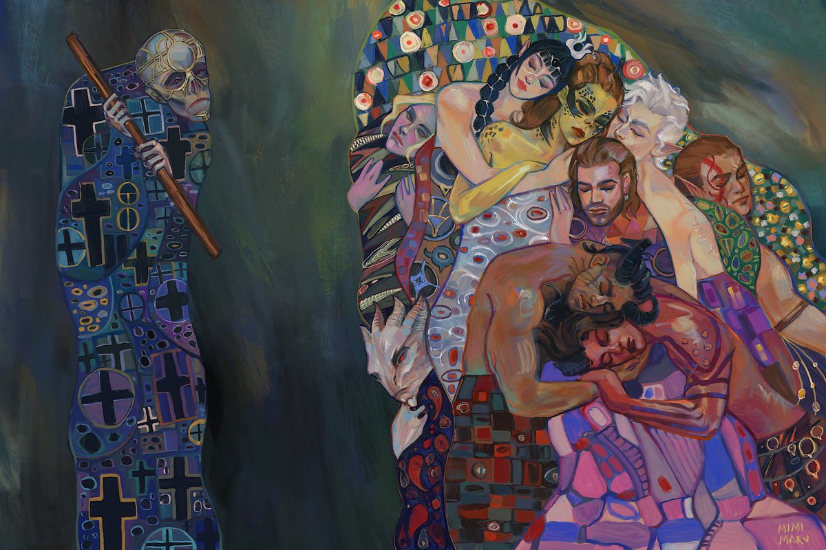 _mimimaru's tweet image. Artists, share your most popular piece!

This was my love letter to  Baldur’s Gate 3 🩵 #bg3