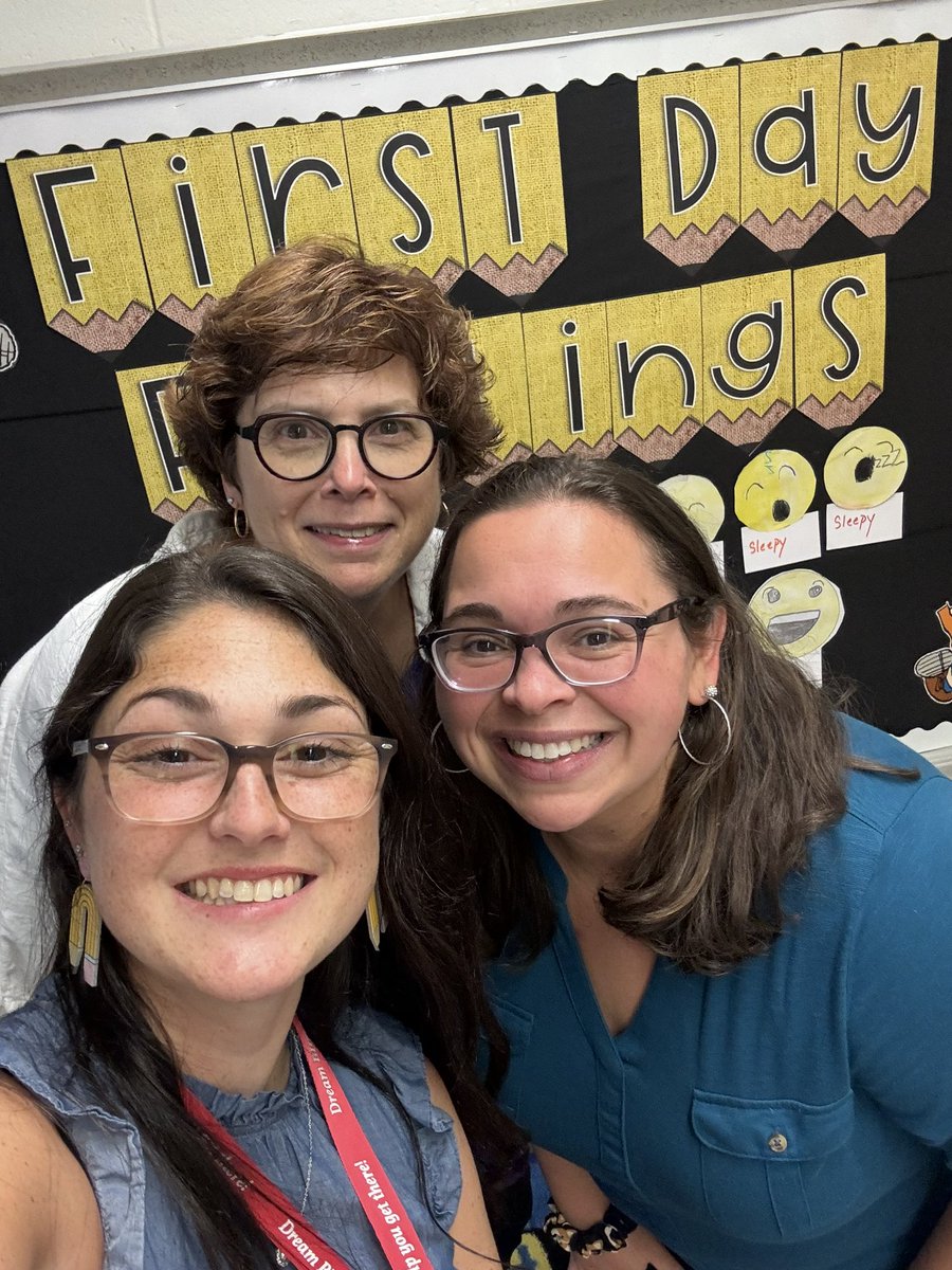 Had an amazing first day with these two ladies.❤️🖤 Can’t wait for the awesome year we are going to have with our kiddos! 🍎✏️✨<a href="/Vazquez308/">Ms. Vazquez</a> <a href="/jrigby105/">Jen Rigby</a>  <a href="/rbpsEAGLES/">Red Bank Primary</a> #RBBisBIA #Year6 #CoTeachers #LLD