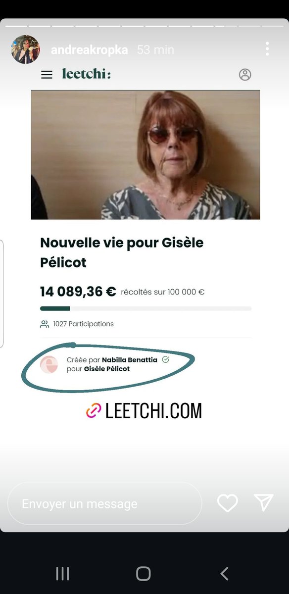 Laure Pressac 💙💛 (@laurepressac) on Twitter photo oui on vit dans un monde fou, où je vous invite a contribuer à une cagnotte lancée par <a href="/Nabilla/">Nabilla Vergara</a>
parce que là vraiment, cette femme est notre héroïne
leetchi.com/fr/c/nouvelle-… oui on vit dans un monde fou, où je vous invite a contribuer à une cagnotte lancée par <a href="/Nabilla/">Nabilla Vergara</a>
parce que là vraiment, cette femme est notre héroïne
leetchi.com/fr/c/nouvelle-…