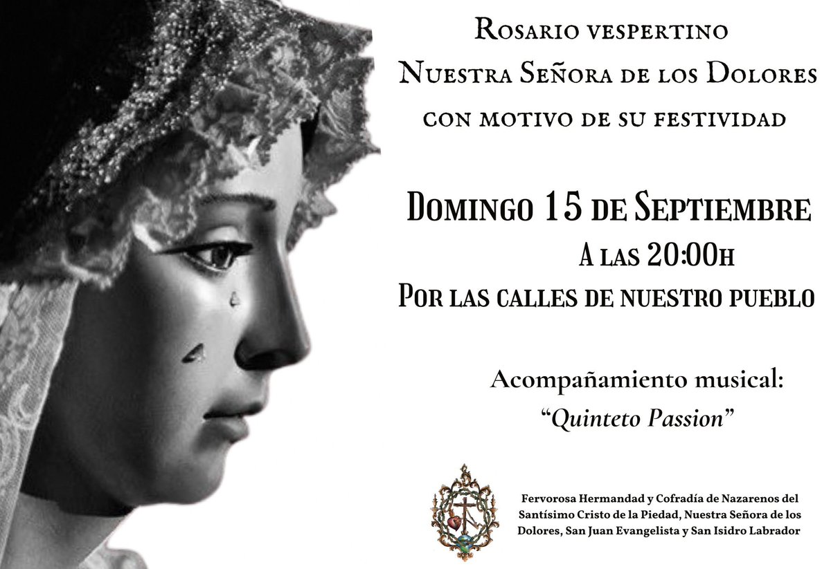 ROSARIO VESPERTINO NTRA SRA DE LOS DOLORES