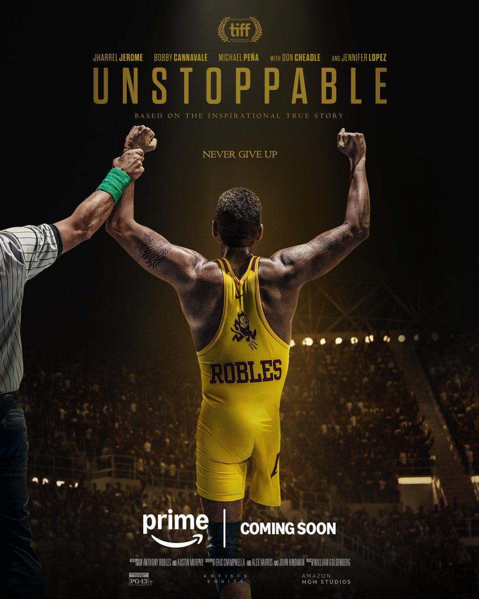 OTTNewsBlog's tweet image. Defy the odds. #Unstoppable, the inspiring true story of #AnthonyRobles, coming soon on #PrimeVideo.