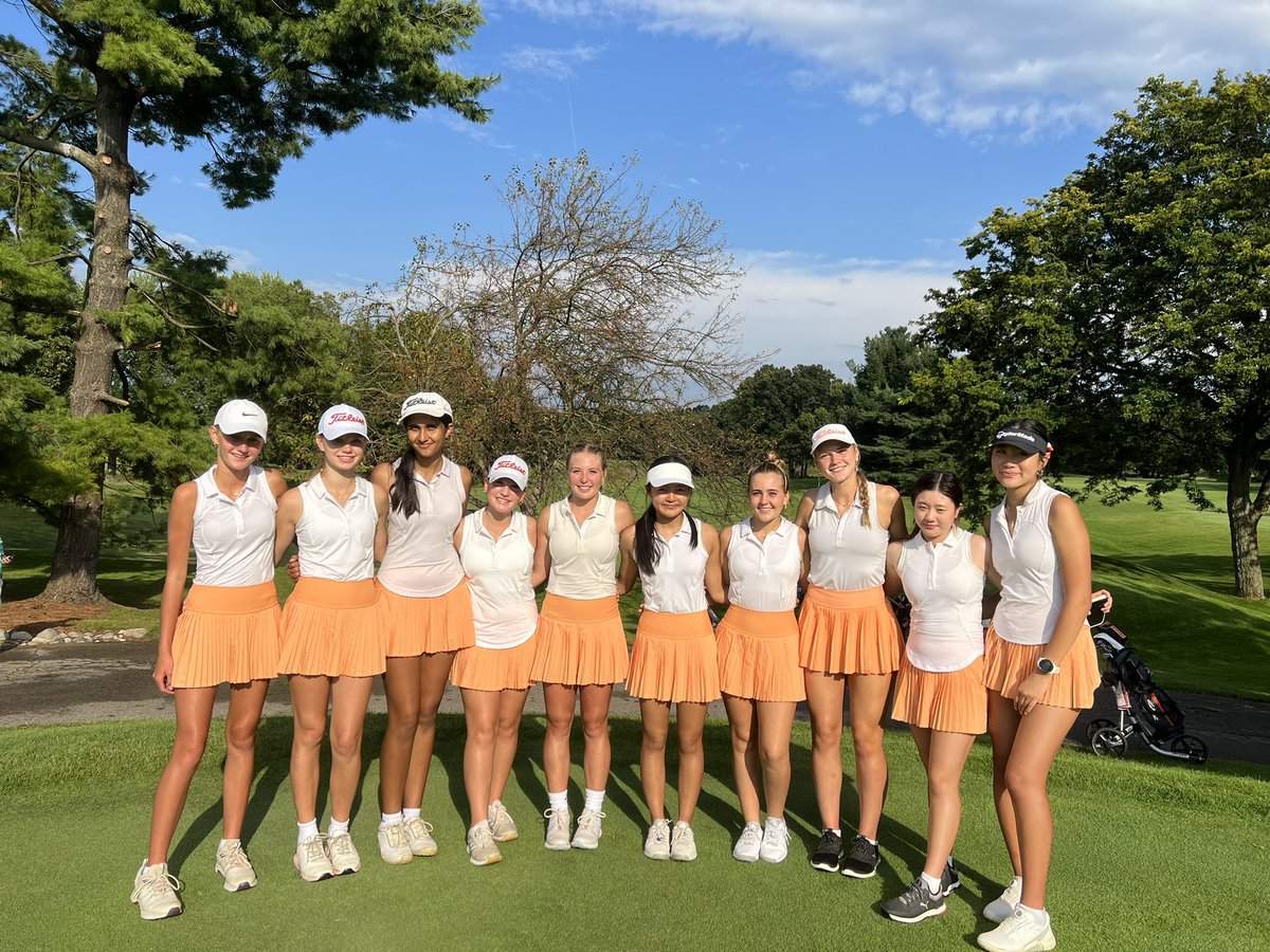 NHS Girls Golf (@coachschultznhs) on Twitter photo Lady Stangs are 3-0 and on the season in match play beating an always tough Brighton team on their home course! 🔥
Low round goes to Naaz shooting a 37!! 🥇💪🏼
Play like a Mustang 🧡⛳️🖤🐎
<a href="/nvilleathletics/">Northville Athletics</a> Lady Stangs are 3-0 and on the season in match play beating an always tough Brighton team on their home course! 🔥
Low round goes to Naaz shooting a 37!! 🥇💪🏼
Play like a Mustang 🧡⛳️🖤🐎
<a href="/nvilleathletics/">Northville Athletics</a>