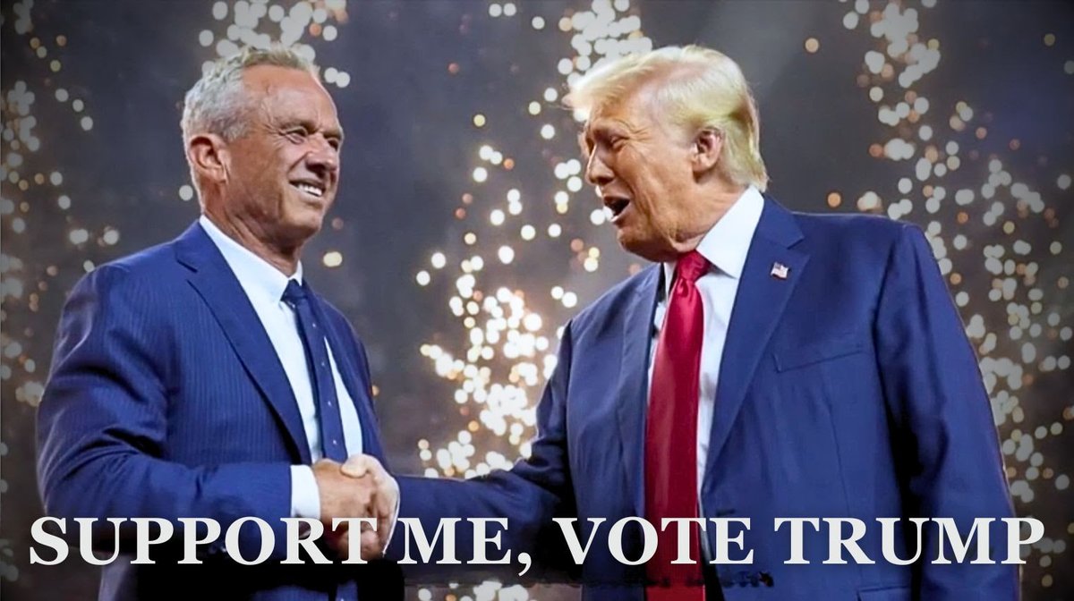 Colorado_Based's tweet image. BREAKING: #RFKJr's campaign sent an email today at 6:03 pm ET urging supporters in every state to vote for Donald Trump. Here is the full content of the email:

"A lot of people are asking me, if they live in a red state or a blue state, should they still vote for me? What about