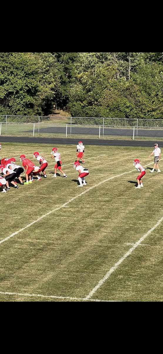 Alnutt41's tweet photo. Proud of my man, Aidan!! He was named captain of the @WEFlamesFB modified team and is the starting Middle Linebacker and Fullback. Looking forward to the season! #TeamAlnutt #FootballFamily #Go#4 https://t.co/rSOO6F2UgK